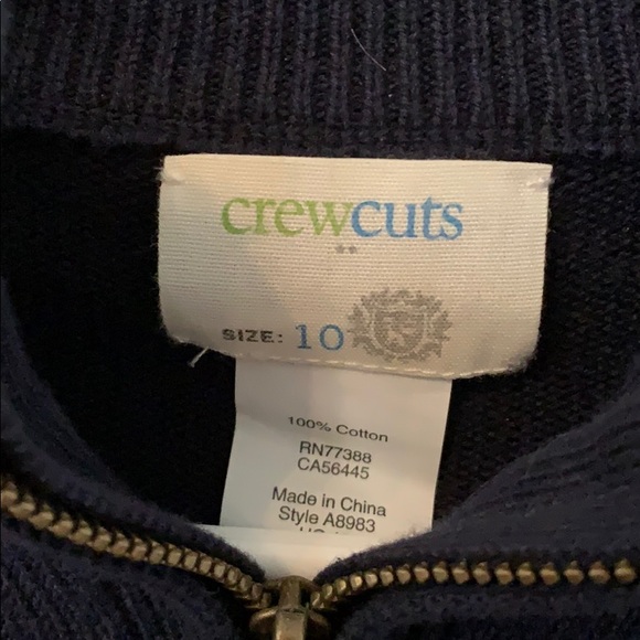 COPY - JCrew Crewcuts Half-Zip - Picture 2 of 2